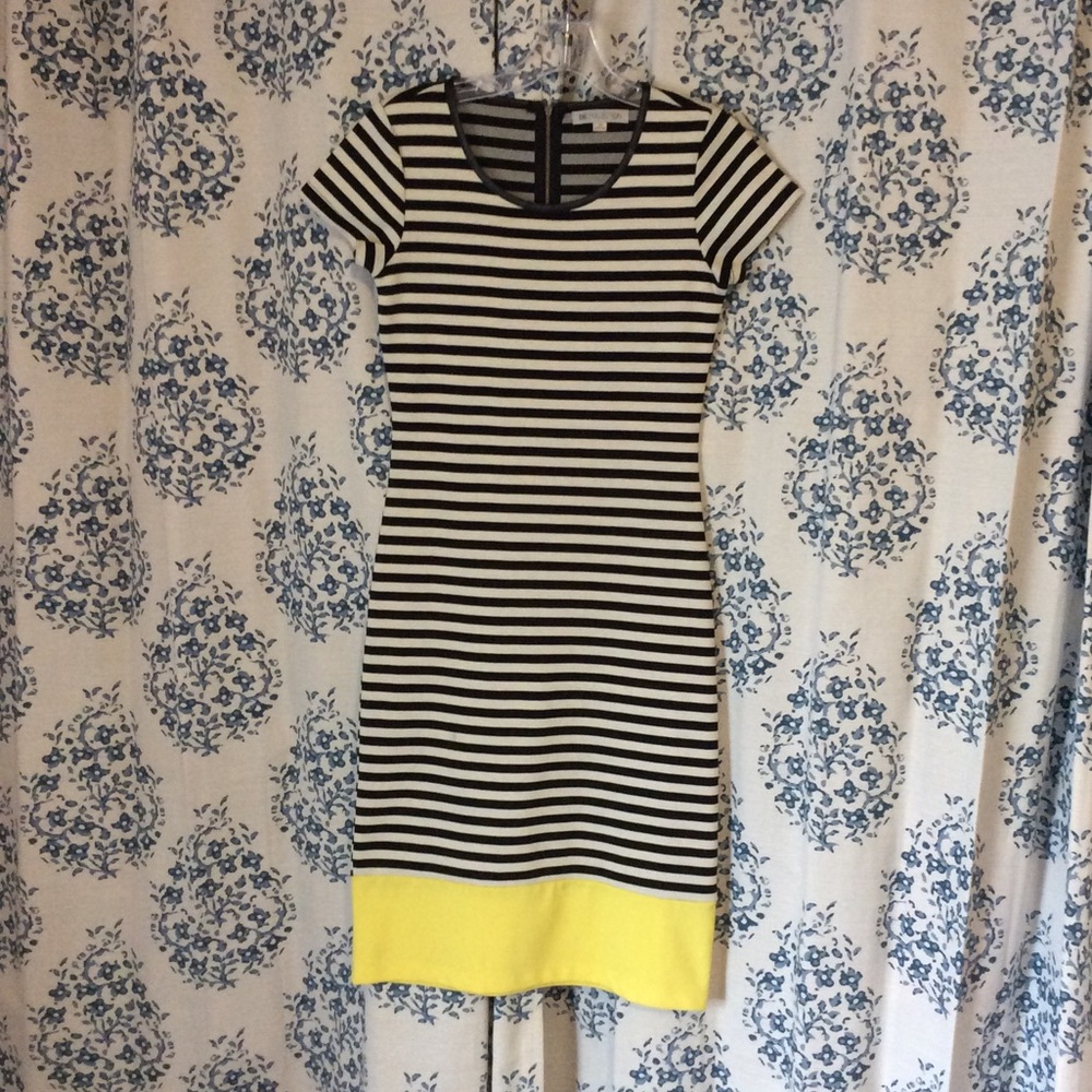 Black and White Striped Dress by DownEast